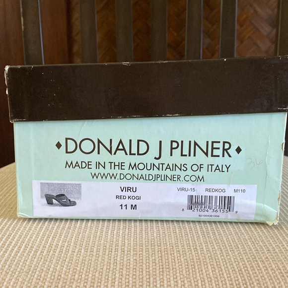 DONALD J. PLINER ***RARE*** “Viru” Red Kogi 11M - Picture 8 of 8